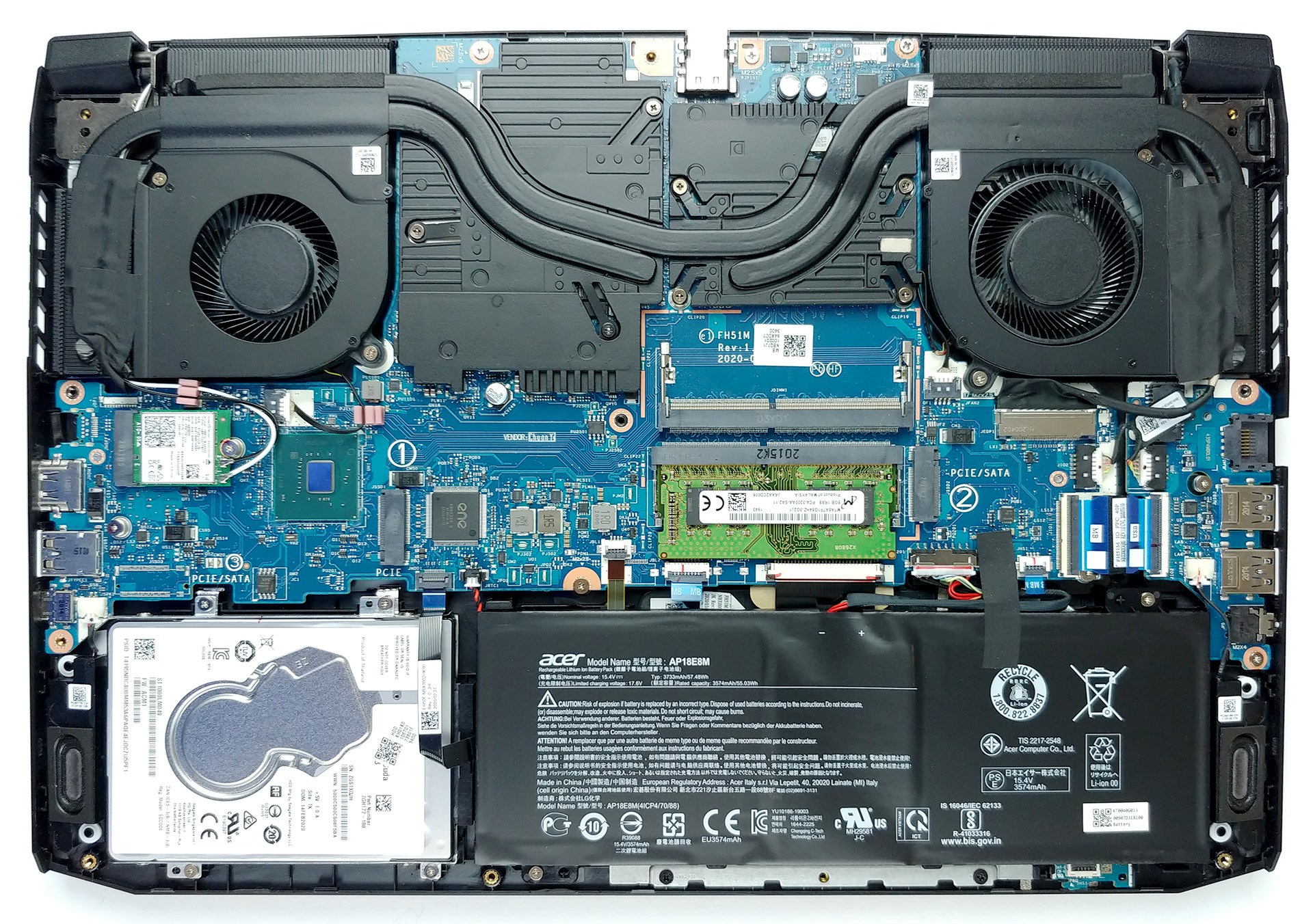 Mainboard D Ng Cho Laptop Acer An