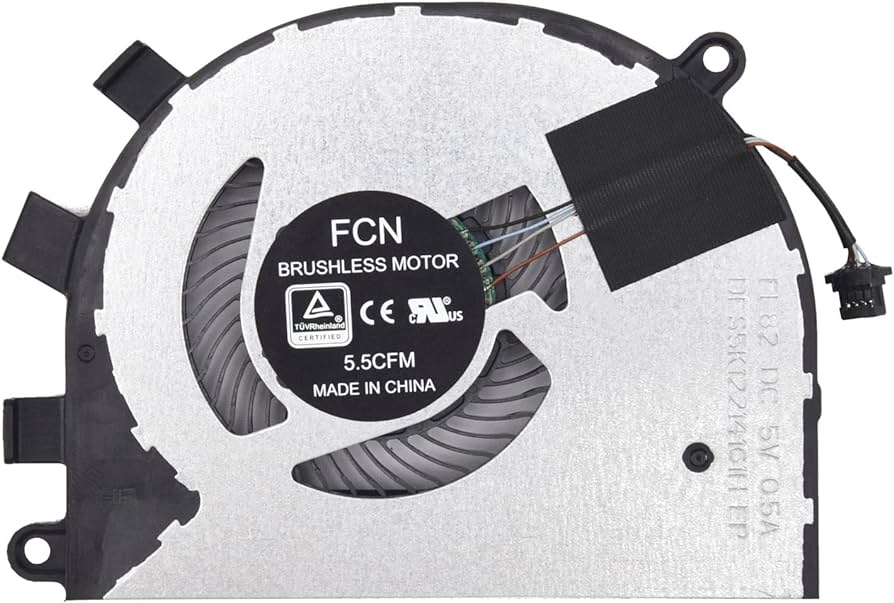Ventola Di Raffreddamento CPU Per Dell Inspiron 5584, 15-5584, Latitude 3400/3500 (0T6RHW/T6RHW)
