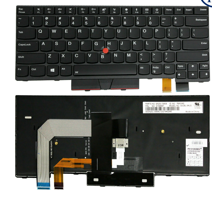 Bàn phím dùng cho laptop Lenovo T470 T480 TrackPoint