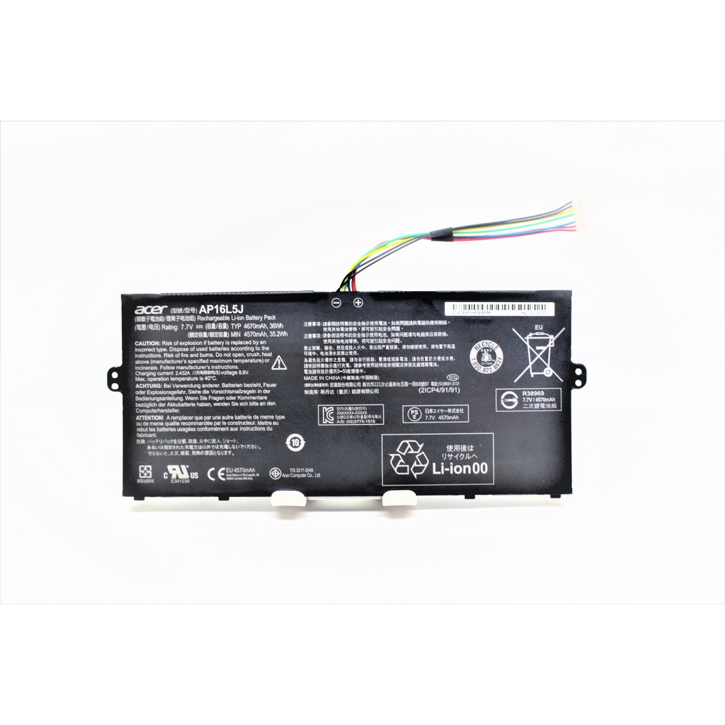 Batterie Laptop K KYUER Pour Acer Swift 5, Spin 1, TravelMate X5 - 36Wh, 4670mAh - AP16L5J Compatible
