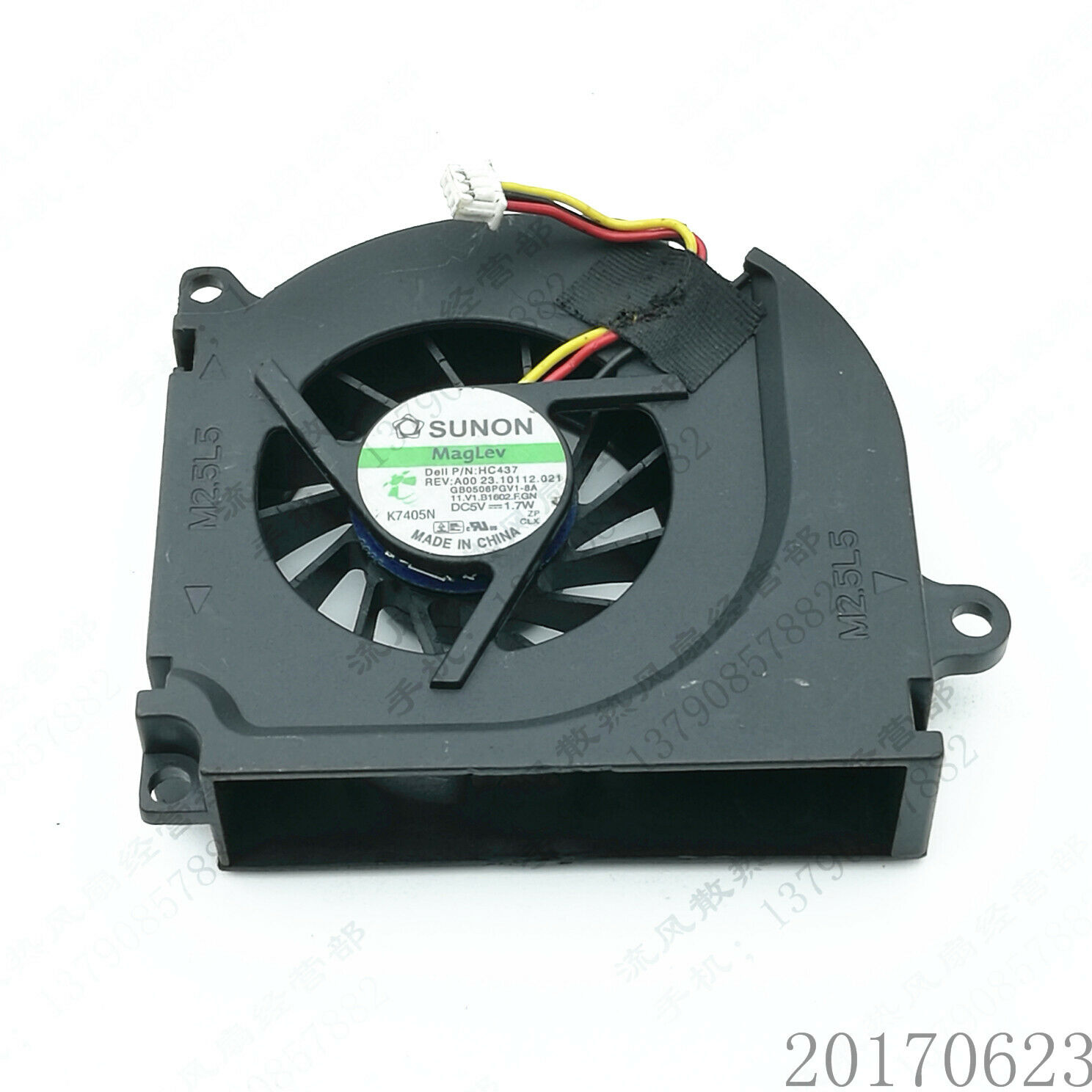Quạt dùng cho laptop Dell 1405 630M 640M Like New