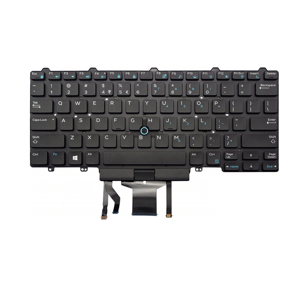 Clavier Dell Latitude E7450 / E5450 / E5490 / E7480 / E7490 – Occasion, AZERTY, Référence 0FTTYH