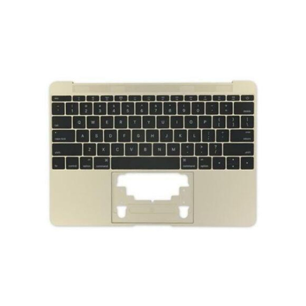 Clavier AZERTY Apple MacBook A1534 (2016) – 12 Pouces, Couleur Or, Version Française